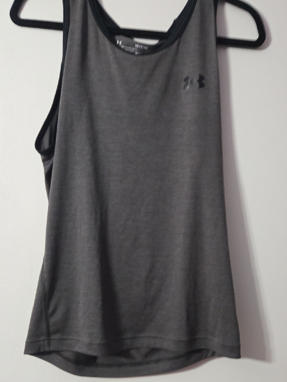 Under Armour  Charcoal Gray Performance Tank Top
